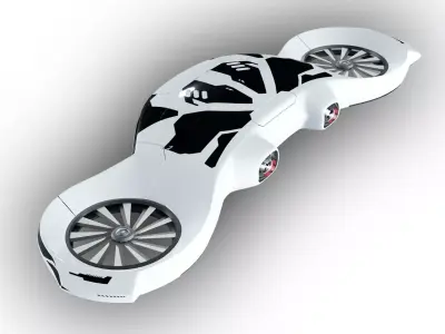 sci fi Drone  3D model purchase
