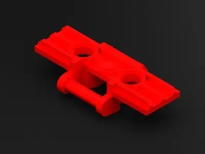 88383 - Lego Technic - Link Tread Wide  3D model