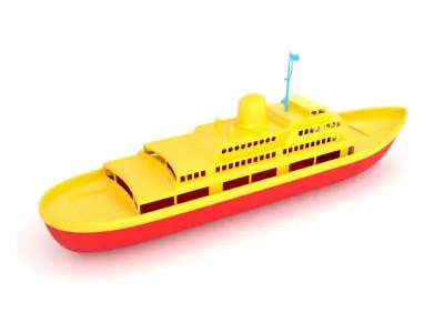 Toy Ship 1 3D model