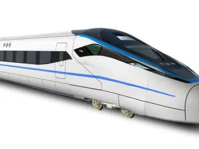 CRH 380D Locomotive 3D model