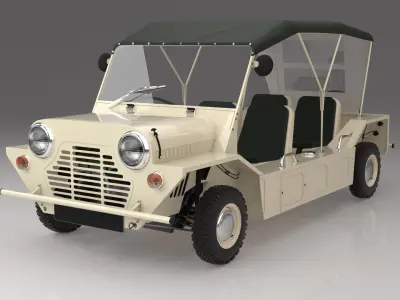 Mini Moke 3D model