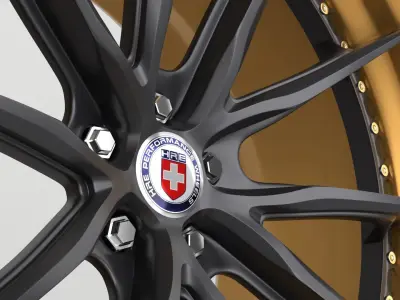 HRE Performance Wheels 3D model
