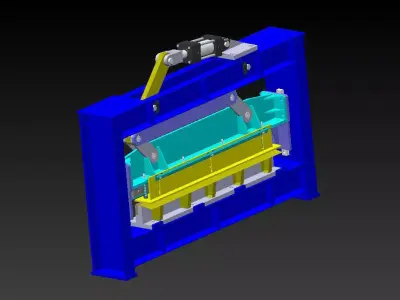 GUILLOTINEHYDRAULIC SHEAR Free 3D model