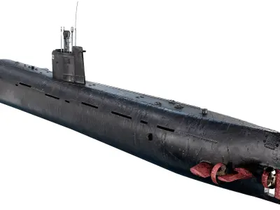 B-515 Tango-Class Submarine 3D model