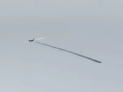 Royal Airways Flight 5321 Free 3D model