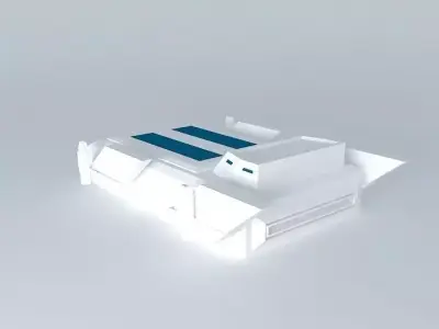 Sketchy Physics SL Landing Carrier  Free 3D model