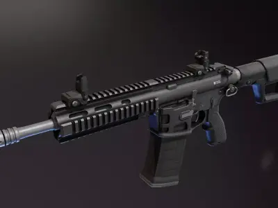 AR Quattro 15 Low-poly 3D model