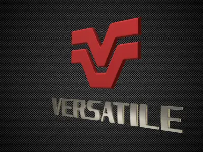 versatile logo 3D model