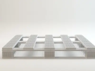 Palet wooden pallet 3D model