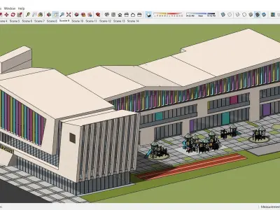 Sketchup Kindergarten 103 3D model