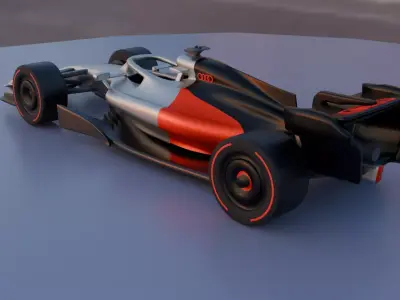 F1 Audi Revolut 2026 3D print model