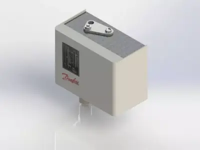 Danfoss KP1 and KP5 Free 3D model