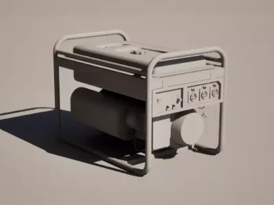 Eletric Generator- Game Ready 3D model