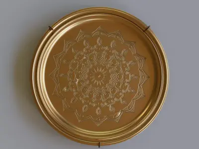 Decorative Wall dish 3D model