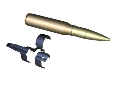 Ammunition Belt Free 3D model