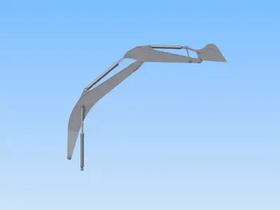 CASE CX350B Free 3D model