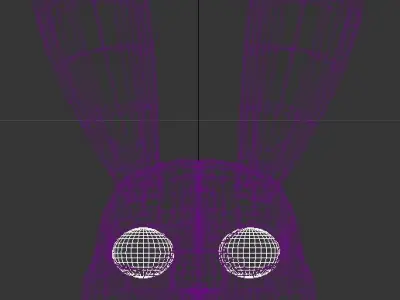 cartoon rabbit 3D model purchase