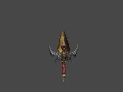 Zeloeman Sword A 60 Low-poly 3D model