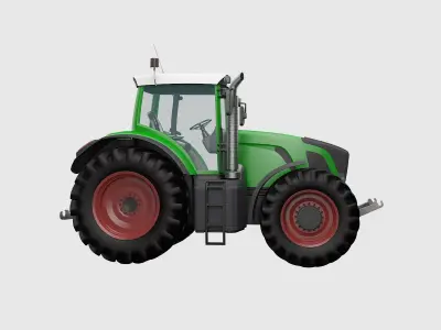 Tractor 01 3D model