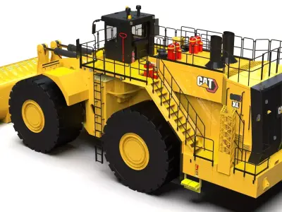 Caterpillar Giant Wheel Loader 3D model