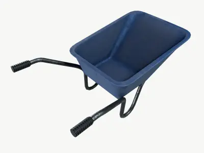 wheelbarrow 3D model 3