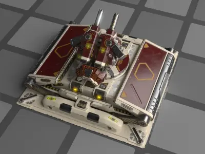 Imperial Medium Repeater 3D model