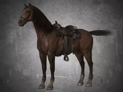 Horse - D5 3D model
