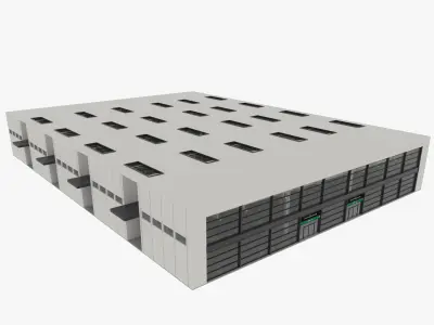 Exhibition Hall 32 3D model