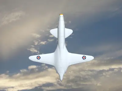 Lockheed L-133 Starjet 3D model