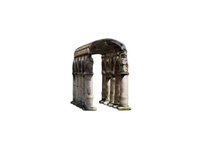 Old World Structure Artifact 3D model