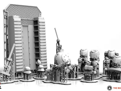 Feudal Guard - Upgrade Pack 4 3D print model