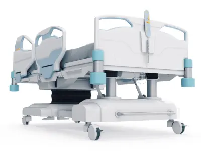 Medical Ward Bed 3D model