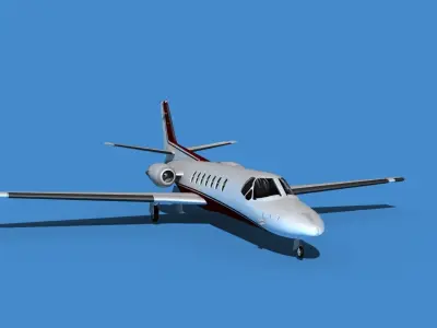 Cessna Citation V 560 Encore V10 3D model