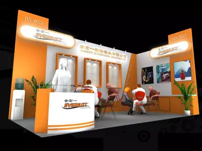 Exhibition - Area - 6X3-3DMAX200-55 3D model