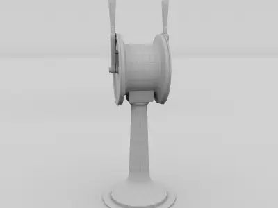 Ship Engine Telegraph Low-poly 3D model