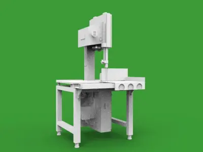 bad saw machine 3D print model