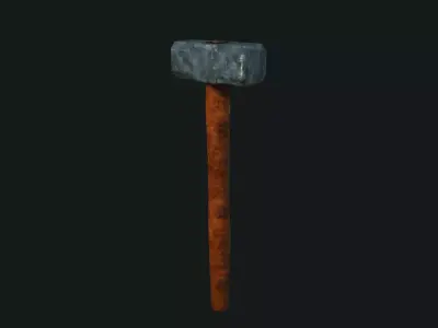 Sledge Hammer 3D model purchase