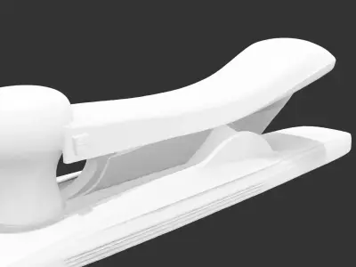Woodworking Hand Plane Tool for 3D print Low-poly 3D model
