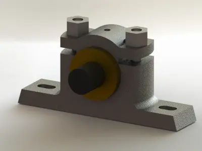 Plummer Block  3D model