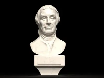 Joseph Priestley - 3D Printable FBX-STL-GLB-OBJ 3D print model