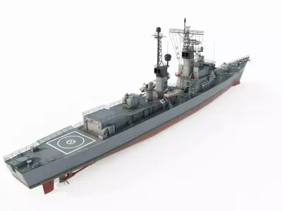 Modern Warfare Weapons and Warships 3D model