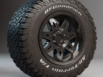 Off Road tire  3D model