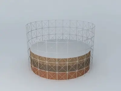 Gas Holder Huddersfield Free 3D model