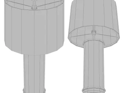 Table Lamp Sofia SUO-44541 3D model
