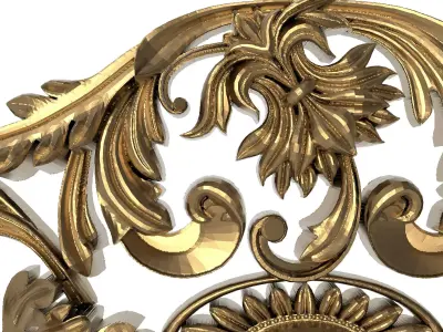  decorative pattern ready for 3D printing 3D model 525