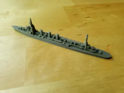 Japanese Kuma Class Cruiser 3D print model