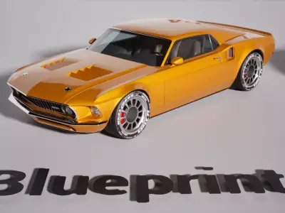 ArchViz Car Assets P06 - Unreal Engine 5 3D model