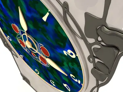 Archibald Knox Clock 3D model