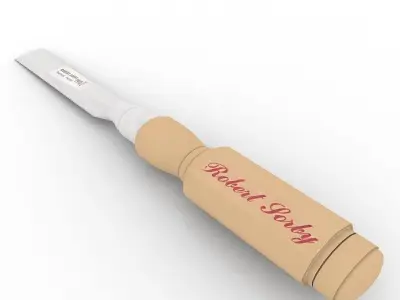 Bevel-Edge Chisel 3D model