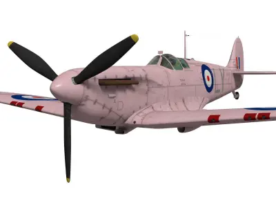 Supermarine Spitfire Mk-Ic PRU 3D model